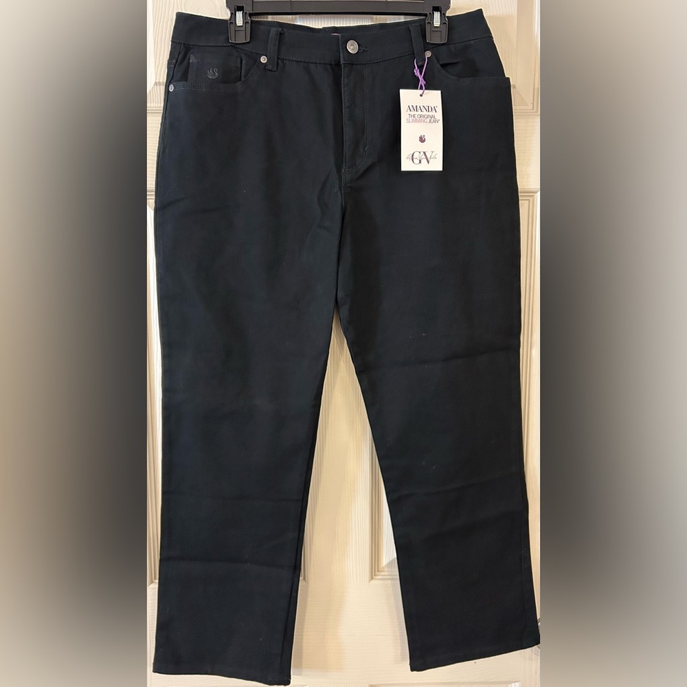 Gloria Vanderbilt Amanda Slimming Jeans/Supreme Stretch Women’s Size 14 Short